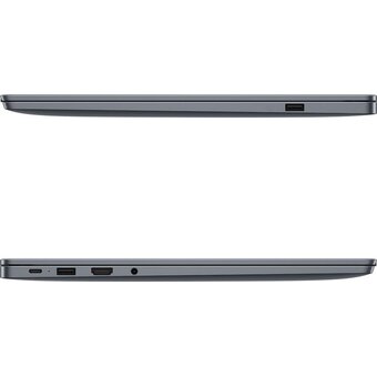  Ноутбук Huawei MateBook D 14 MDF-X (53013UFC) Core i3 1210U 8Gb SSD256Gb Intel Iris Xe graphics 14" IPS FHD (1920x1080) noOS grey space WiFi BT Cam 