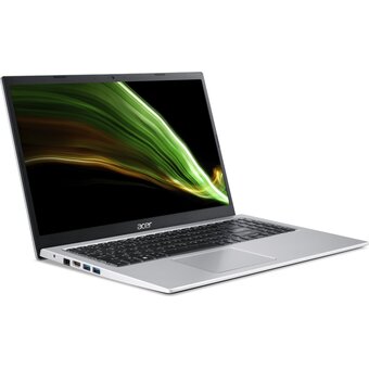  Ноутбук Acer Aspire 3 A315-58 (NX.ADDEM.00E) i5 1135G7 8Gb SSD256Gb Intel Iris Xe graphics 15.6" TN FHD (1920x1080)/ENGKBD noOS silver WiFi BT Cam 