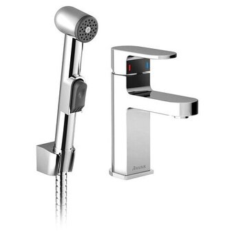  Смеситель с гигиеническим душем Ravak CR 112.00 X070092 Chrome 