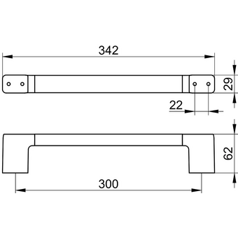  Поручень Keuco Collection Moll 12707010000 