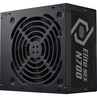  Блок питания Cooler Master Elite Nex N700 MPW-7001-ACBN-BEU, 700W, ATX, 120mm, 5xSATA, 2xPCI-E(6+2), 3xMolex, APFC, EU Cable 