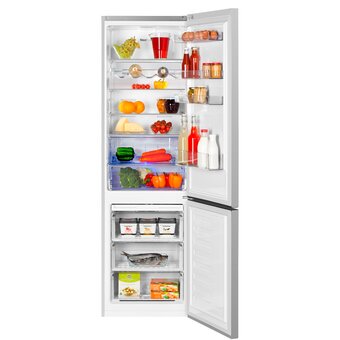  Холодильник Beko CNKR5356E20S серебристый (двухкамерный) 