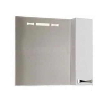  Зеркало Акватон Диор 80 1A168002DR01R0 правостороннее, белое 