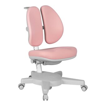  Кресло Cactus CS-CHR-3604PK детское розовый крестов. пластик серый 