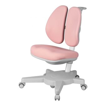  Кресло Cactus CS-CHR-3604PK детское розовый крестов. пластик серый 