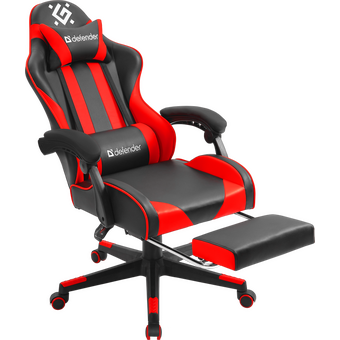  Кресло DEFENDER Rock (64346) игровое Black/Red PU 