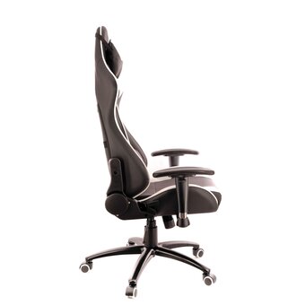  Кресло EVERPROF Lotus S6 экокожа чёрный с белым 
