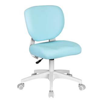  Кресло Cactus CS-CHR-3594BL детское голубой крестов. пластик белый 