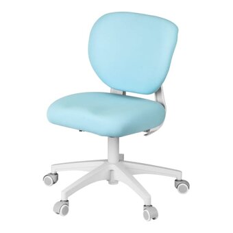  Кресло Cactus CS-CHR-3594BL детское голубой крестов. пластик белый 