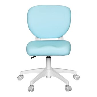 Кресло Cactus CS-CHR-3594BL детское голубой крестов. пластик белый 