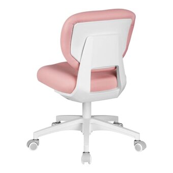  Кресло Cactus CS-CHR-3594PK детское розовый крестов. пластик белый 