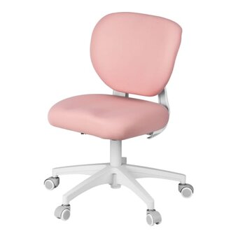  Кресло Cactus CS-CHR-3594PK детское розовый крестов. пластик белый 