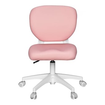  Кресло Cactus CS-CHR-3594PK детское розовый крестов. пластик белый 