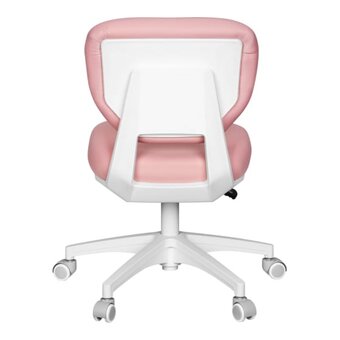  Кресло Cactus CS-CHR-3594PK детское розовый крестов. пластик белый 