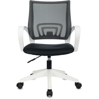  Кресло Бюрократ CH W 696 Black черный TW-01 TW-11 сетка/ткань крестов. пластик пластик белый 