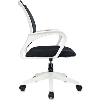  Кресло Бюрократ CH W 696 Black черный TW-01 TW-11 сетка/ткань крестов. пластик пластик белый 
