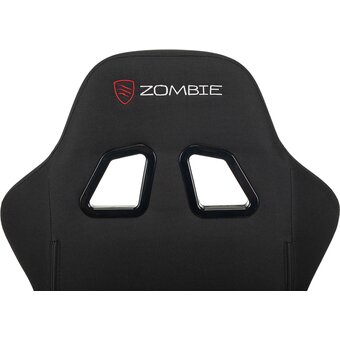  Кресло Zombie Predator B игровое черный Neo Black крестов. пластик 