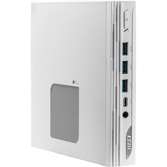  Неттоп MSI Pro DP10 13M-069XRU (9S6-B0A612-069) i3 1315U (1.2) 8Gb SSD512Gb Iris Xe noOS 2.5xGbitEth WiFi BT 120W белый 