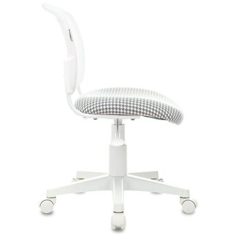  Кресло Бюрократ CH-W296NX/LG/Twist детское светло-серый TW-02 Twist сетка/ткань крестов. пластик пластик белый 