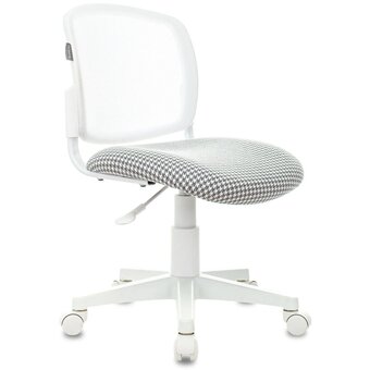  Кресло Бюрократ CH-W296NX/LG/Twist детское светло-серый TW-02 Twist сетка/ткань крестов. пластик пластик белый 