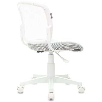  Кресло Бюрократ CH-W296NX/LG/Twist детское светло-серый TW-02 Twist сетка/ткань крестов. пластик пластик белый 