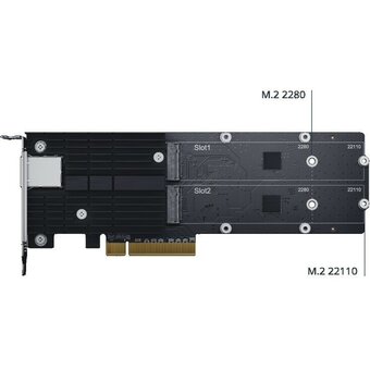  Сетевой адаптер SYNOLOGY E10M20-T1 PCIE M.2 10GB 