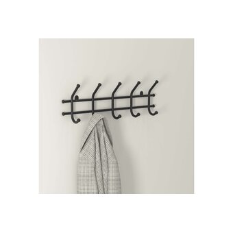  Вешалка настенная ЗМИ Норма 5 Черный ВН 24 