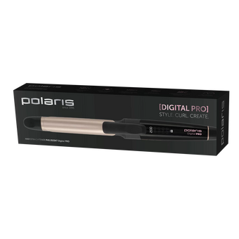  Щипцы Polaris PHS 2533KT Digital Pro черный/розовый 