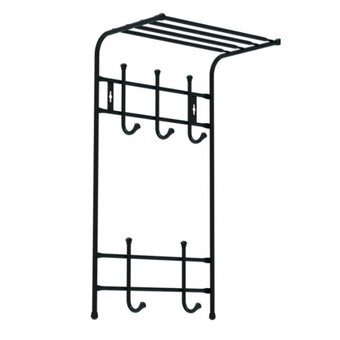  Вешалка настенная NIKA ВПТ5/Ч черный 