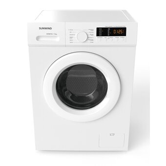  Стиральная машина SunWind SWME703 белый 