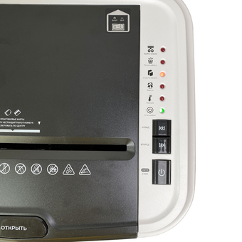  Шредер ГЕЛЕОС АП20-5 белый/черный 