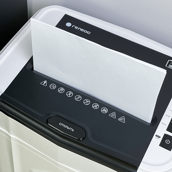  Шредер ГЕЛЕОС АП20-5 белый/черный 