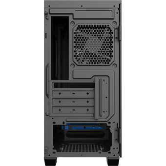  Корпус GameMax MFG (H608 Mini Abyss) без БП (Черный, Midi Tower, ATX, зак. стекло, 3*RGB вентилятора) 