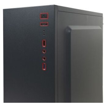  Корпус Eurocase Filum S20 ATX черный, без БП, USB 3.0 