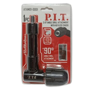  Адаптер угловой для бит P.I.T. ATAM01-0001 3/8"-24 UNF 