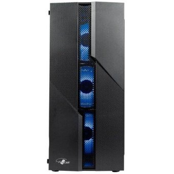  Корпус Eurocase A85 4ARGB черный без БП закаленное стекло USB 3.0 ATX 
