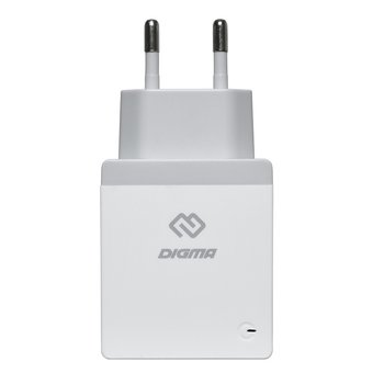  СЗУ Digma DGWC-1U-2.1A-WG 2.1A белый 