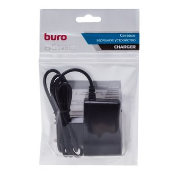  СЗУ Buro XCJ-021-EM-1A 1A кабель microUSB черный 