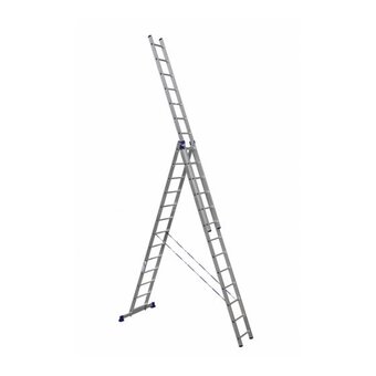  Лестница Alumet H3 5313 алюминиевая трехсекционная 3*13 