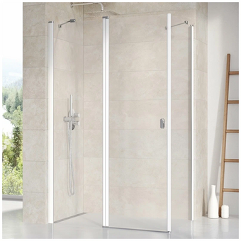  Душевая дверь Ravak Chrome CRV2-120 1QVG0100Z1 белый+Transparent 