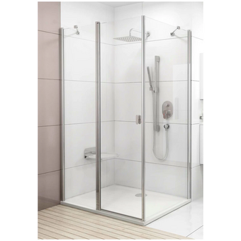  Душевая дверь Ravak Chrome CRV2-120 1QVG0100Z1 белый+Transparent 