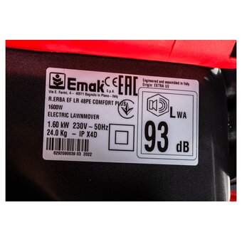 Газонокосилка EFCO LR 48 PE Comfort Plus (66139050S) электрическая 