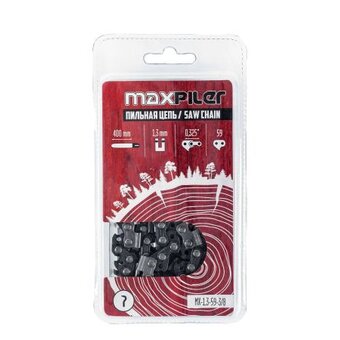  Цепь пильная Maxpiler MX-1,3-59-3/8 в блистере 
