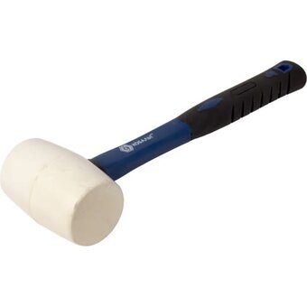  Киянка КОБАЛЬТ 241-079 белая, фибергласовая рукоятка 450 г 