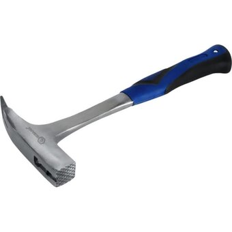  Молоток кровельщика КОБАЛЬТ 240-898 двухкомпонентная рукоятка цельнокованый, 600 г боек с магнитом 