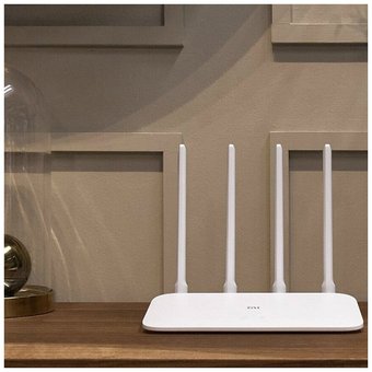  Роутер Xiaomi Mi Wi-Fi Router 4A Gigabit Edition (R4A) белый РСТ 