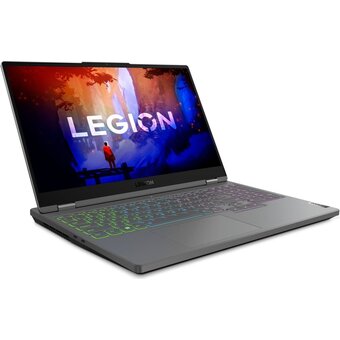  Ноутбук Lenovo Legion 5 15ARH7H (82RD009XRK) Ryzen 7 6800H 16Gb SSD512Gb nVidia GeForce RTX 3060 6Gb 15.6" IPS FHD (1920x1080) noOS grey 