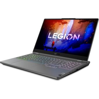  Ноутбук Lenovo Legion 5 15ARH7H (82RD009XRK) Ryzen 7 6800H 16Gb SSD512Gb nVidia GeForce RTX 3060 6Gb 15.6" IPS FHD (1920x1080) noOS grey 
