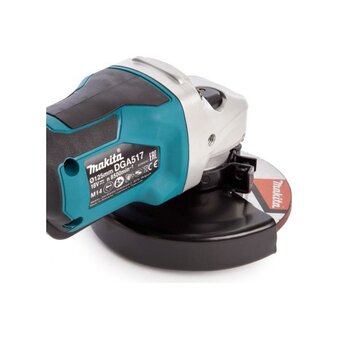  Шлифмашина аккумуляторная MAKITA DGA517Z угловая без акк и ЗУ 
