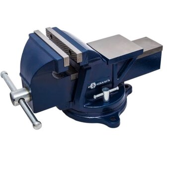  Тиски слесарные поворотные КОБАЛЬТ 245-992 наковальня, коробка 